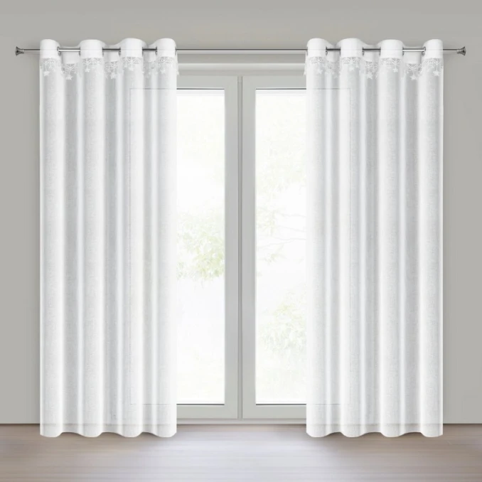 Hotové vánoční záclony